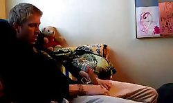 A Relaxing Wank After Class
