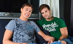 Gabriel Clark and Benjamin D'Amour