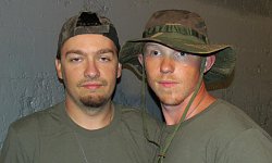 Derek Carson and Hunter Hicks