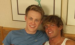 Aaron and Morgan