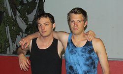 Logan McSionnach and Holden Hawks