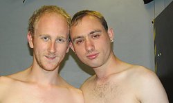 Tyler Frisella and Caleb Calipso