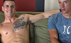 Robby Gets His 1st Gay BJ from Drew