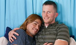 Angelito and Eric Wolfe