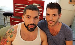 Alessandro Del Toro and Adam Russo
