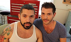 Alessandro Del Toro and Tristan Mathews