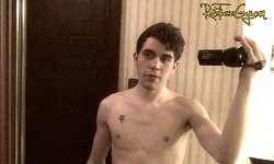 Logan's Mirror Posing