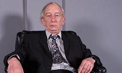 Grandad Tugs On His Meat