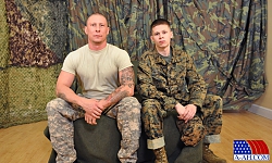 Private Tyler Drills Corporal Anderson