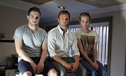 Marc, Brenton and Hunter
