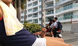 Tourist Jerks In Public