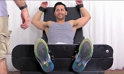 College Hunk Bobby Tickled