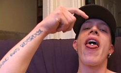 Shane Cums In His Own Mouth