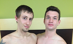 Ethan Brody and Dallas Parker