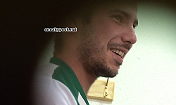 Footballer Through Peephole