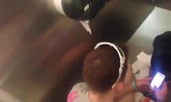 Caught Jacking In Mall Bathroom