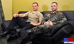 Corpsman Logan Drills Sergeant Miles