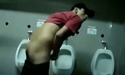 Public Restroom Jerking