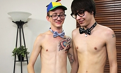 Geeky Twinks Love The Dick
