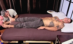 KC Foot Worshiped In His Sleep
