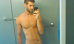 Skinny Boy Milks His Fat Prick