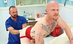 Brock Austin and Dr. Josh West