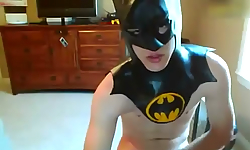 Batman Jacking Off