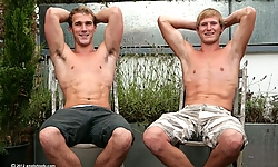 Rich Wills and Liam James
