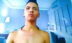 Cutie Shows Off His Tight Boy Pussy