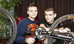 Joey Hard and Blake Savage