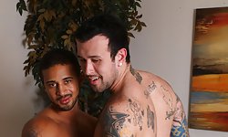 Johnny Glycerin and Damian Taylor