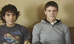 Logan Miles and Aiden Riley Scott