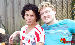 Casey Young and Freddy Cuebas